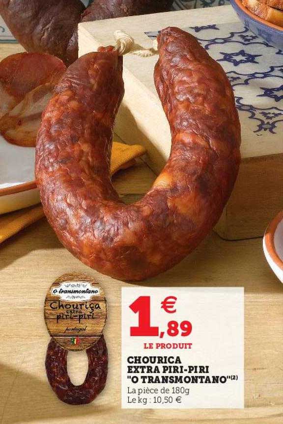 chourica extra piri-piri "o transmontano"