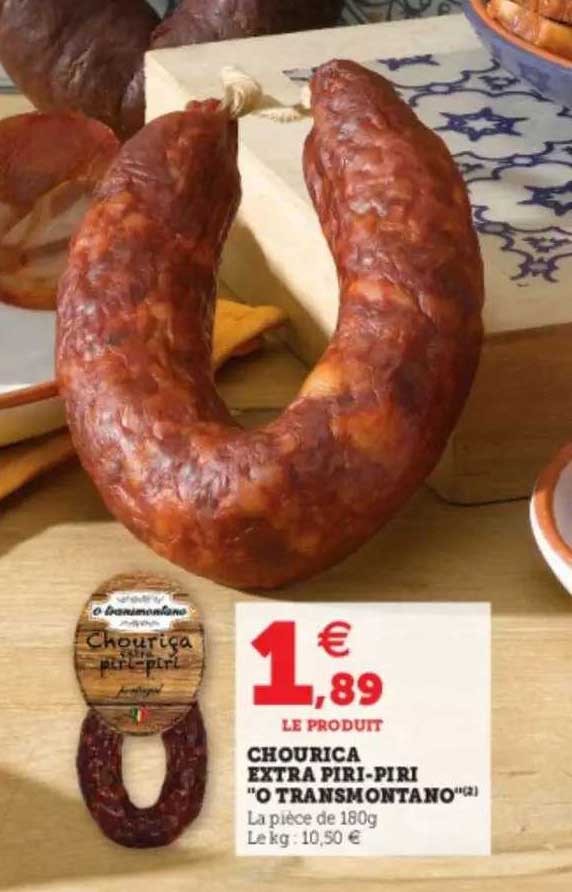 chourica extra piri-piri "o transmontano"