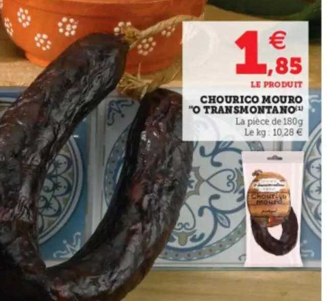 chourico mouro "o transmontano"