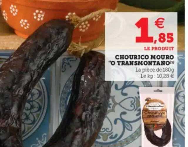 chourico mouro "o transmontano"