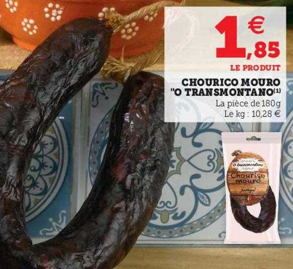 Chourico Mouro "o Transmontano"