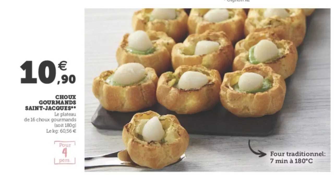 choux gourmands saint-jacques