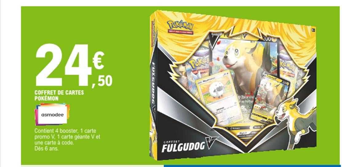 Coffret De Cartes Pokémon Asmodee