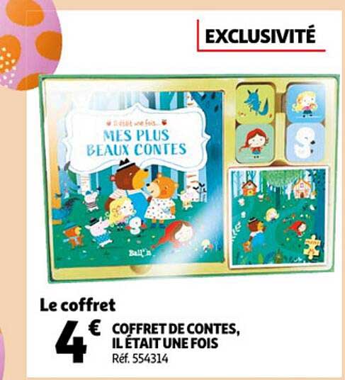 coffret de contes, il était une fois