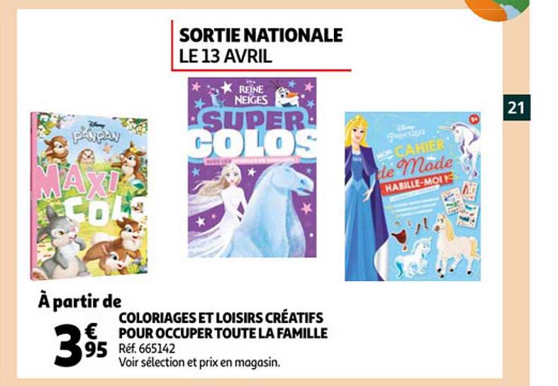 coloriages et loisirs créatifs pour occuper toute la famille