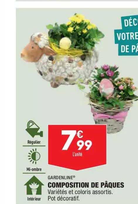 Composition De Pâques Gardenline