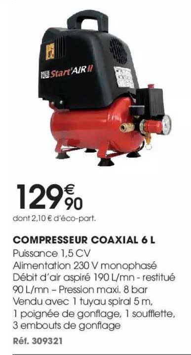 compresseur coaxial 6l