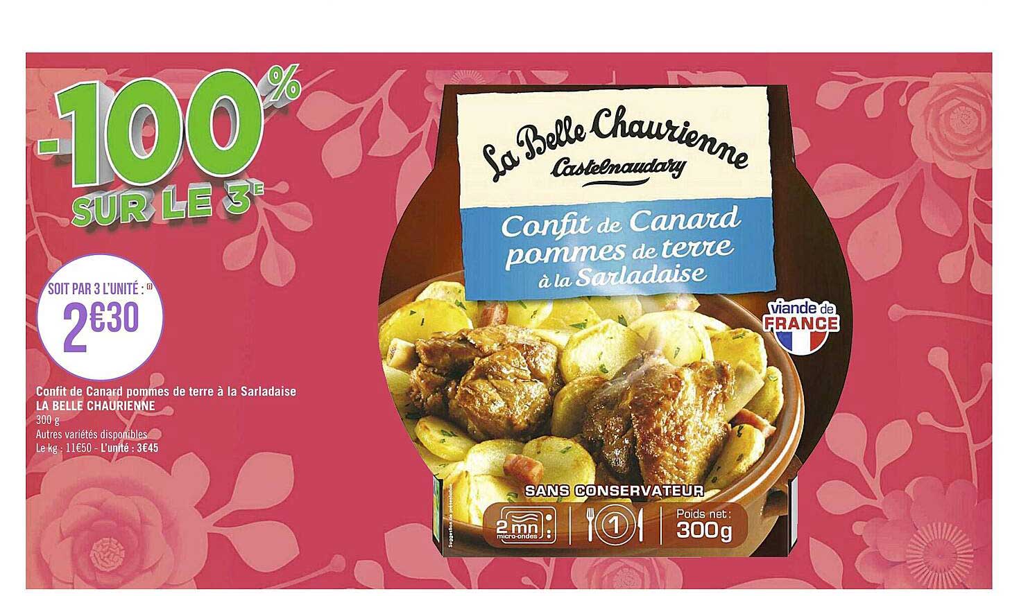 Confit De Canard Pommes De Terre à La Sarladaise La Belle Chaurienne