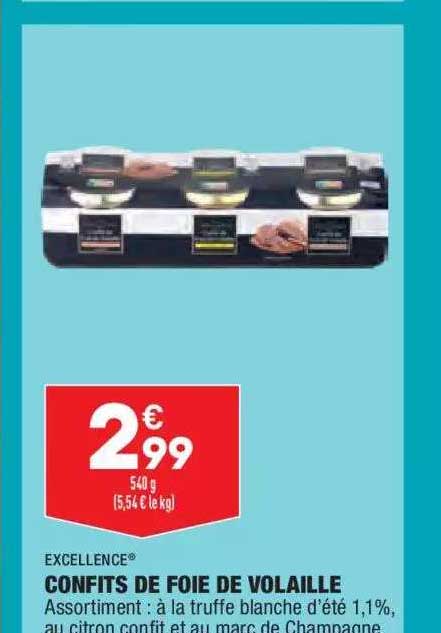 Confits De Foie De Volaille Excellence