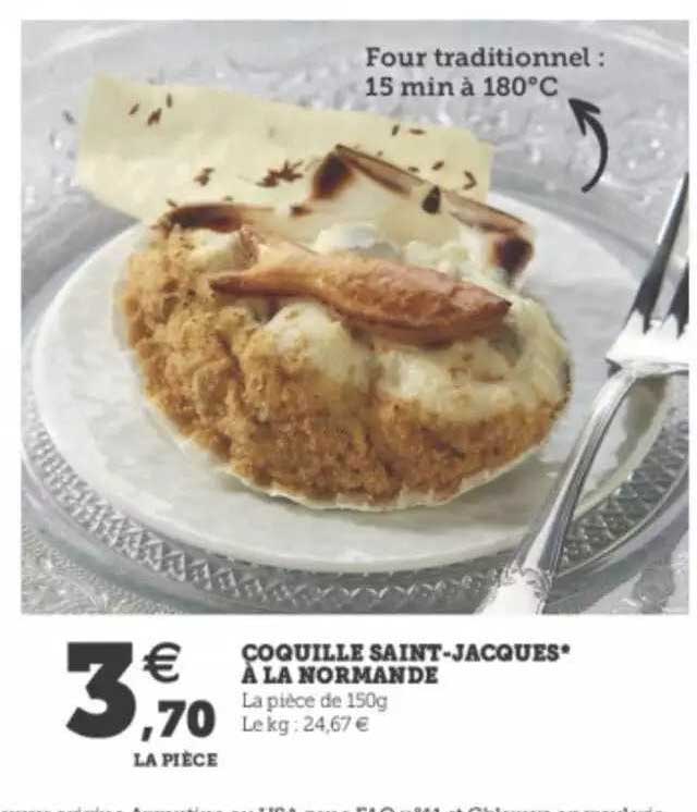 coquille saint-jacques à la normande