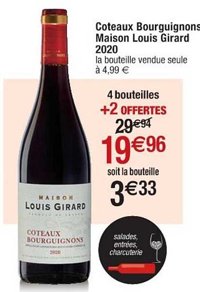 coteaux bourguignons maison louis girard 2020