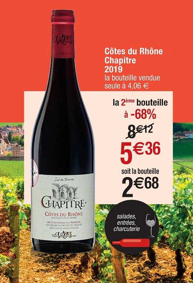 côtes du rhône chapitre 2019