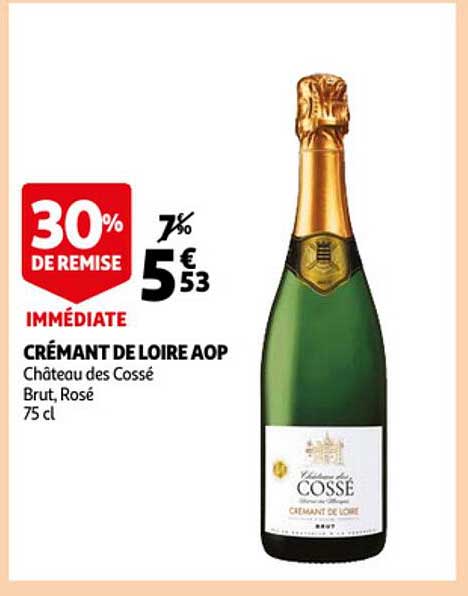 Crémant De Loire Aop Château Des Cossé