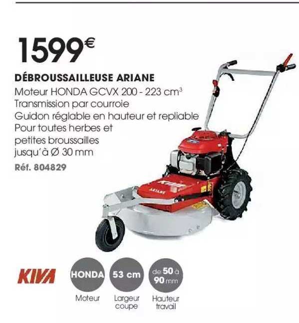 débroussailleuse ariane kiva