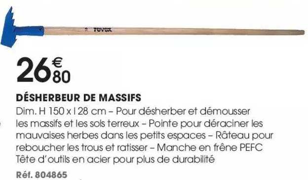 désherbeur de massifs revex