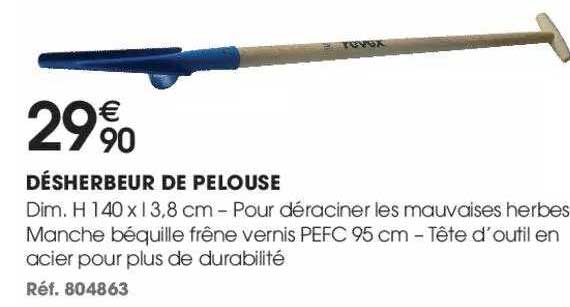 désherbeur de pelouse