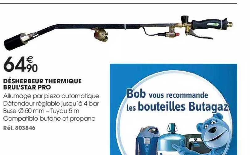 désherbeur thermique brul'star pro