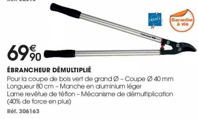 ébrancheur démultiplié