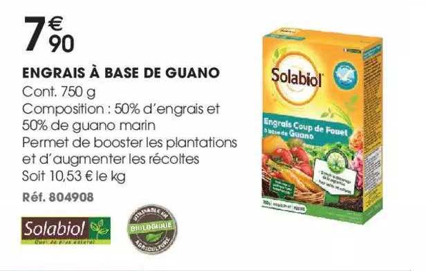 engrais à base de guano solabiol