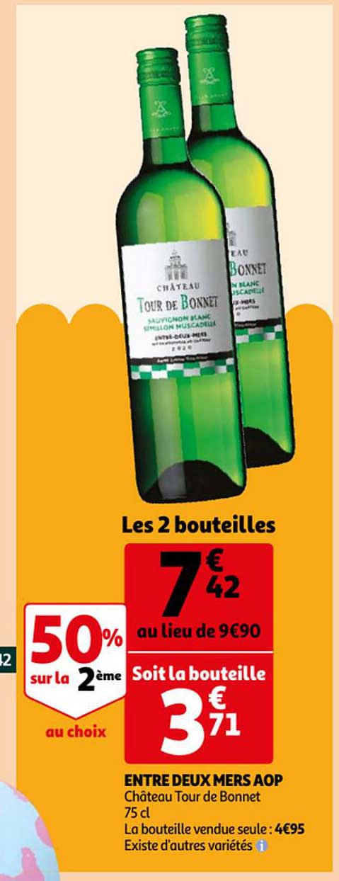 entre deux mers aop château tour de bonnet