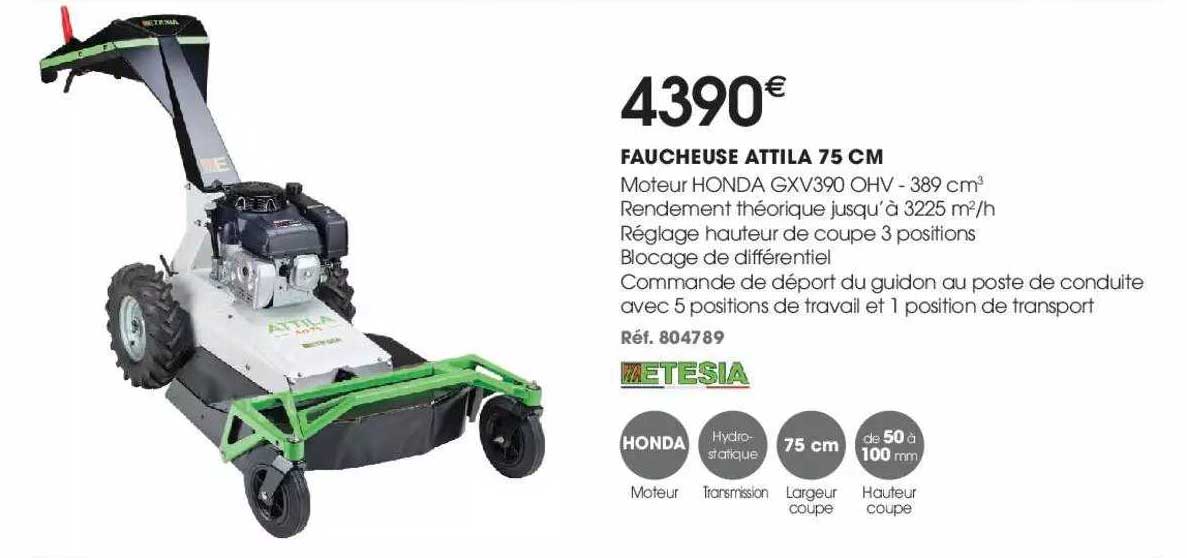 faucheuse attila 75 cm etesia