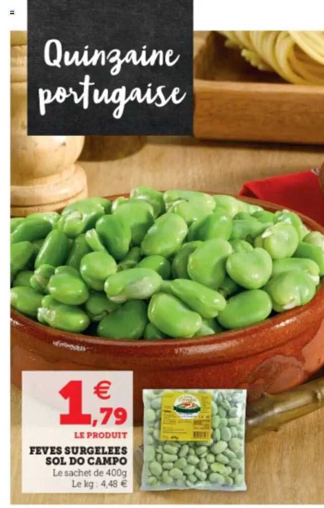 fèves surgelées sol do campo