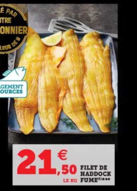Filet De Haddock Fumé