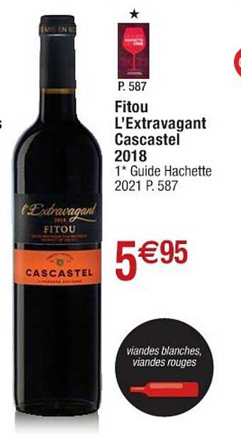 fitou l'extravagant cascastel 2018