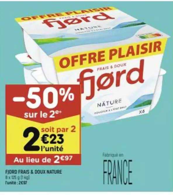 Fjord Frais & Doux Nature