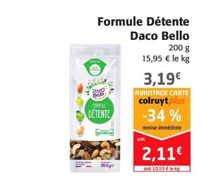 formule détente daco bello