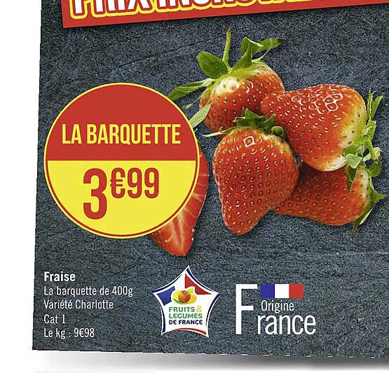 fraise charlotte