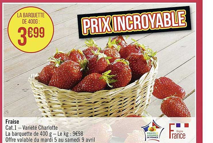 Fraise Charlotte