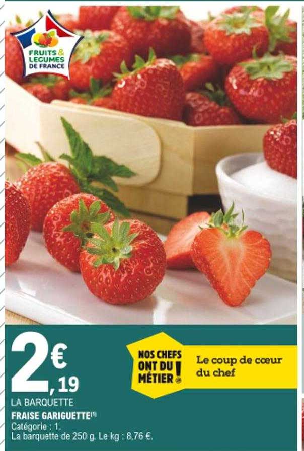 fraise gariguette