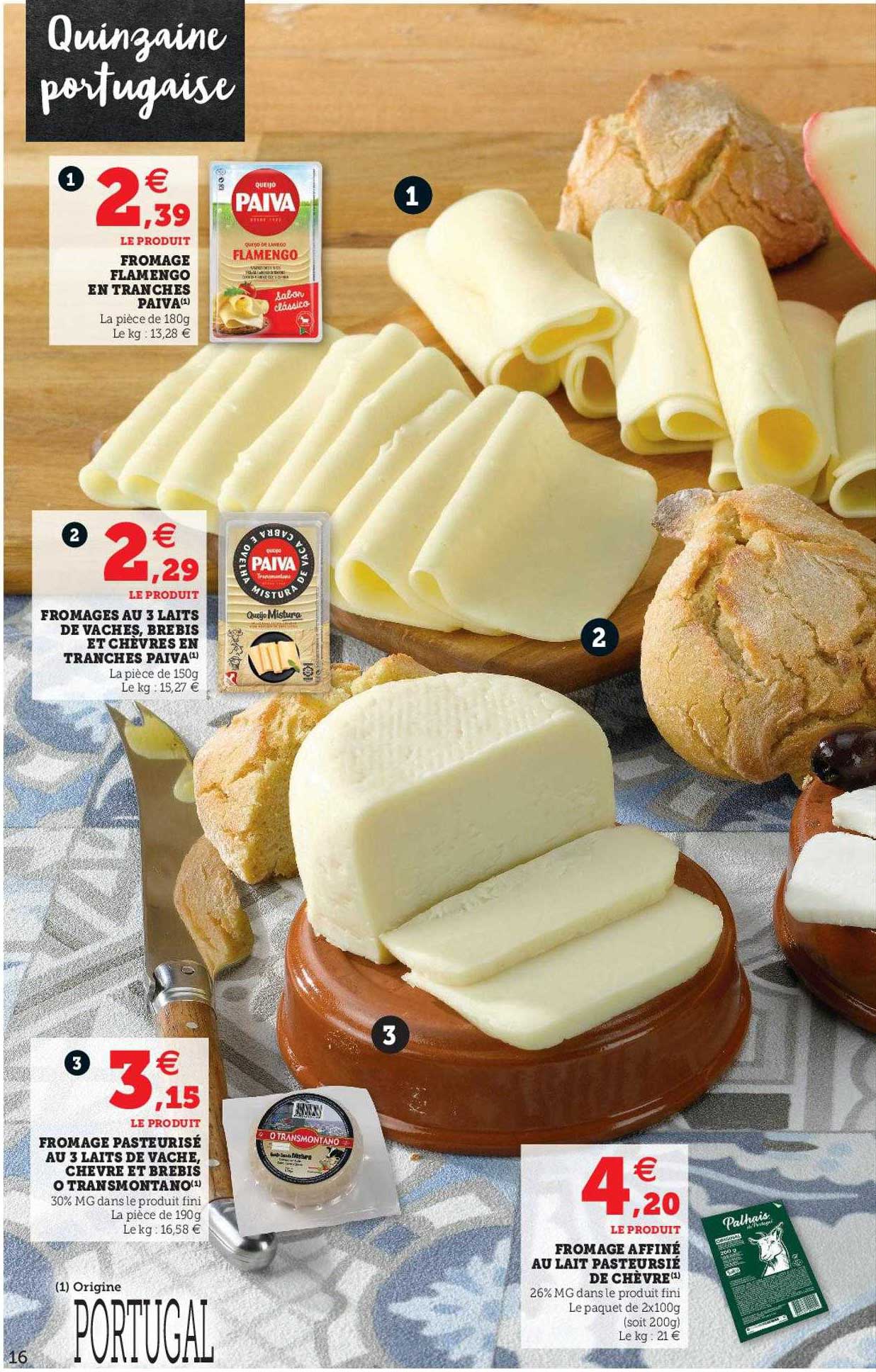 fromage flamengo en tranche paiva, fromages au 3 laits de vache, brebis et chèvre en tranches paiva, fromage pasteurisé ua 3 laits de vache, chèvre et brebis o transmontano, fromage affiné