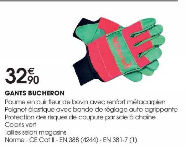 gants bucheron