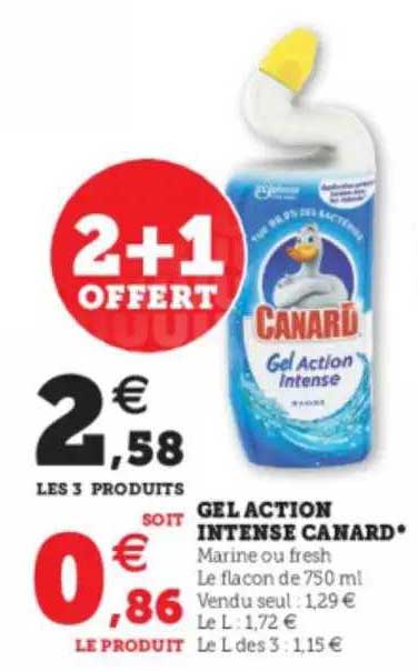 Gel Action Intense Canard
