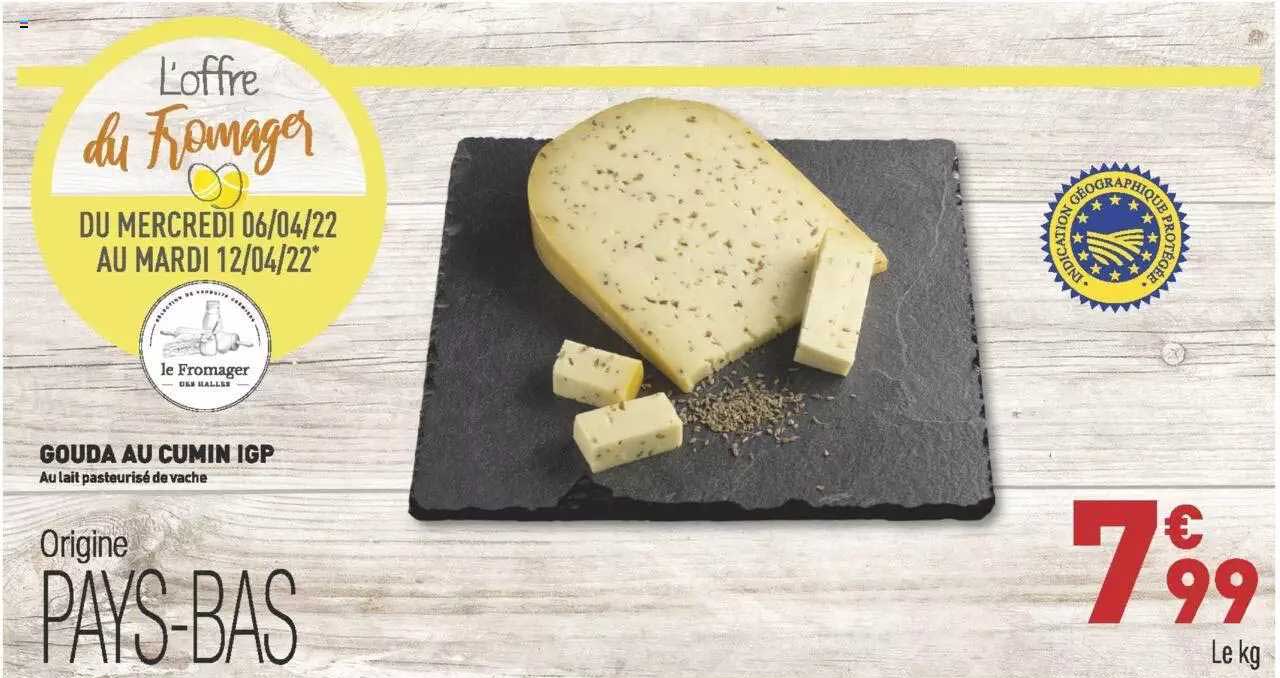 gouda au cumin ipg