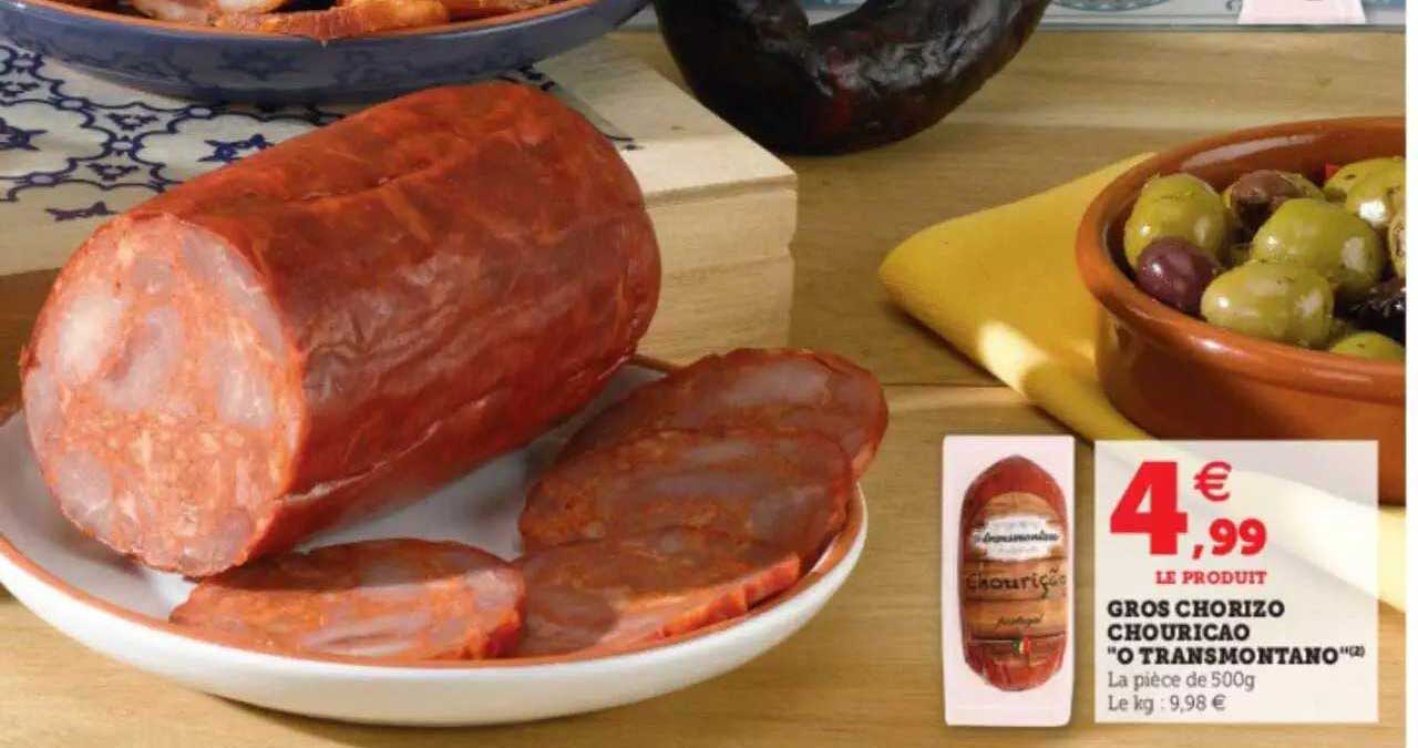 gros chorizo chouricao "o transmontano"