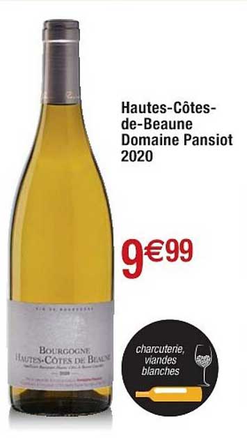 hautes-côtes-de-beaune domaine pansiot 2020