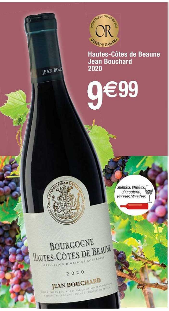 hautes-côtes de beaune jean bouchard 2020