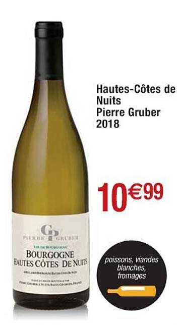 hautes-côtes de nuits pierre gruber 2018