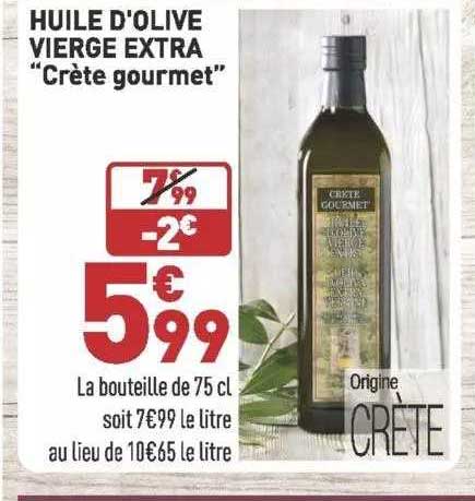 Huile D'olive Vierge Extra "crème Gourmet"