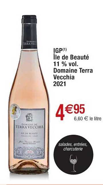 igp île de beauté 11% vol. domaine terra vecchia 2021