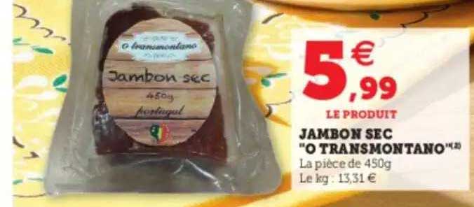 jambon sec "o transmontano"