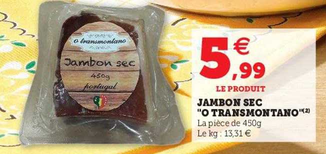 jambon sec "o transmontano"
