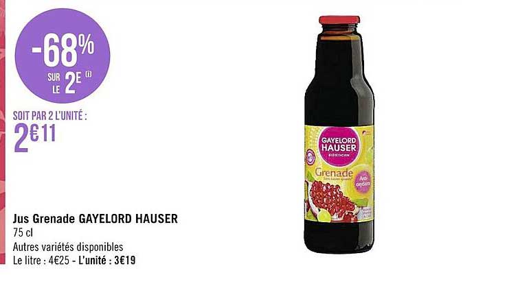 jus grenade gayelord hauser