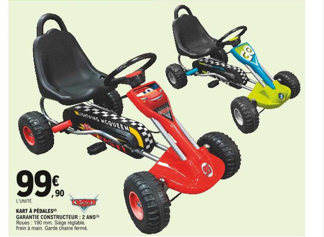 kart à pédales cars