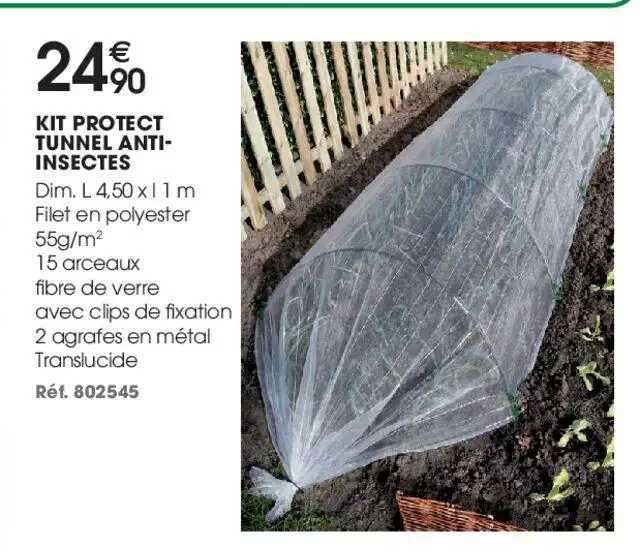 kit protect tunnel anti-insectes