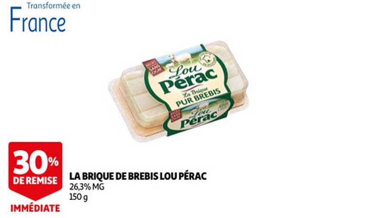 la brique de brebis loup pérac