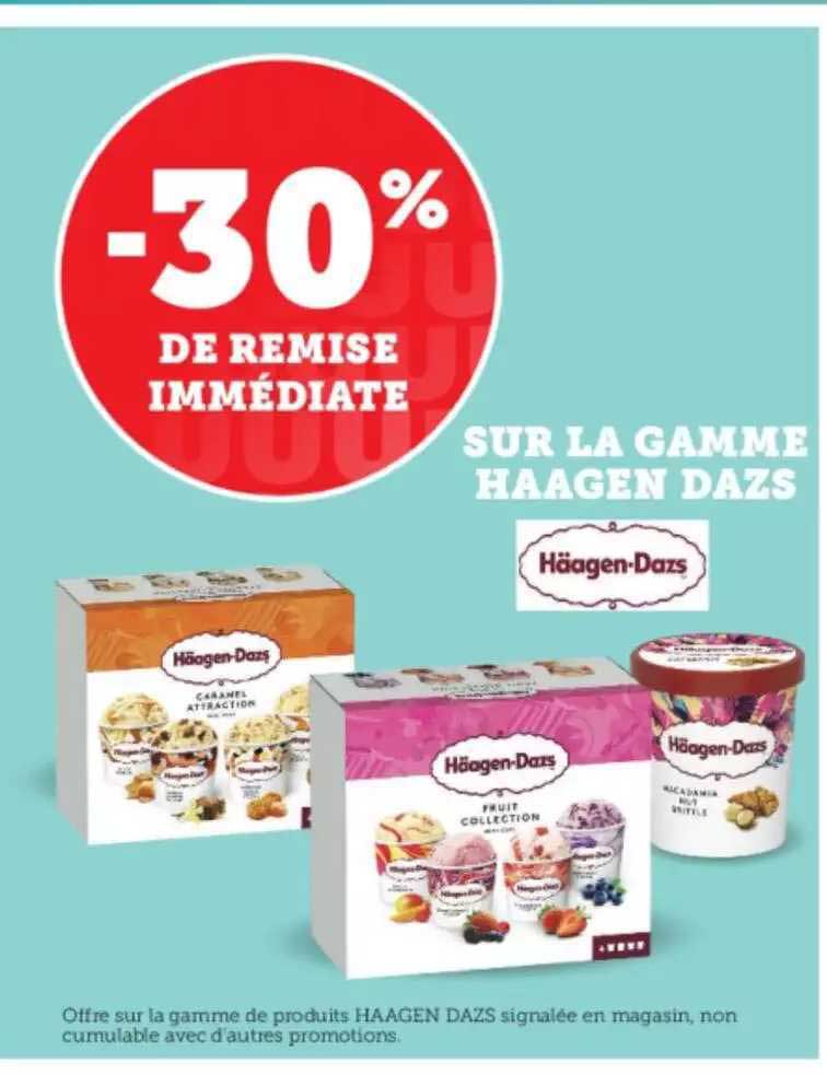 la gamme häagen-dazs
